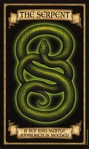 The Serpent - Madame Endora's Fortune Cards
