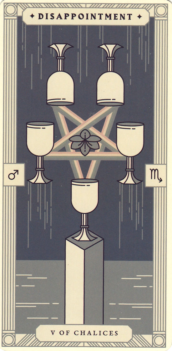 Five of Cups - Arcana Iris Sacra