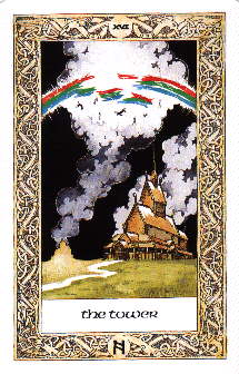 20 Tower - The Norse Tarot