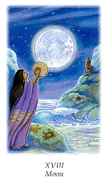 18 Moon - Vision Quest Tarot