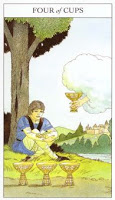 Four of Cups - Sharman-Caselli Tarot