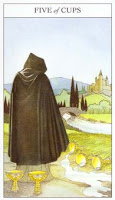 Five of Cups - Sharman-Caselli Tarot