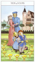 Ten of Cups - Sharman-Caselli Tarot