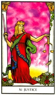 Justice - Connolly Tarot