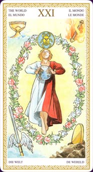 The World - Lo Scarabeo Tarot