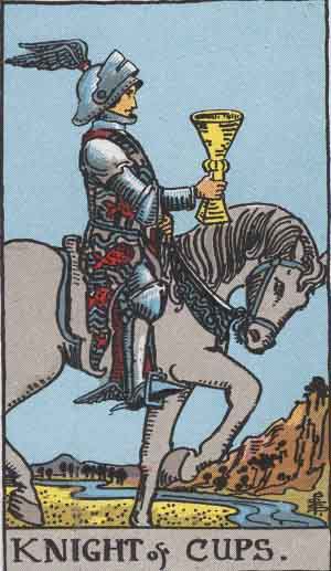 Knight of Cups - Rider-Waite Tarot