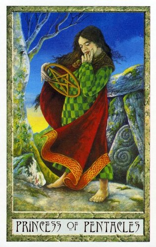 Page of Pentacles - DruidCraft Tarot