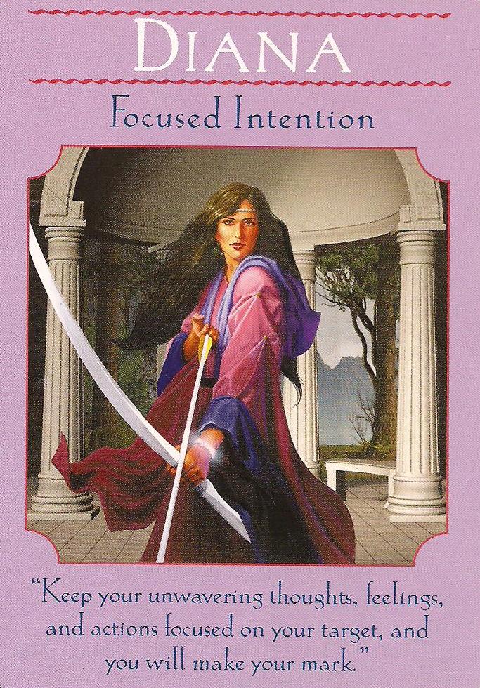 Diana - Goddess Guidance Oracle Cards