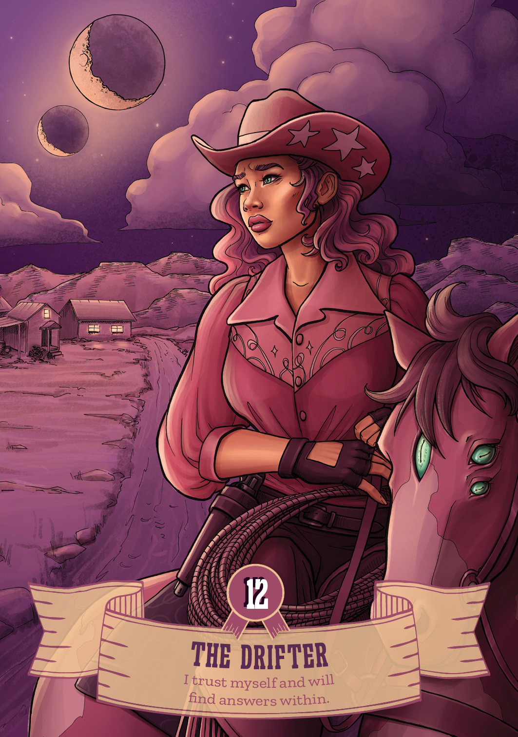 12 The Drifter - Cowgirls and Aliens Oracle